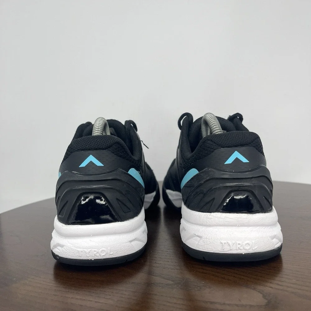 Tyrol Striker Pro V Shoes Women's 10 Black Teal Trainers Athletic Sneakers 0200V